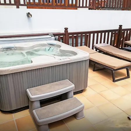 Luxury With Private Heated Pool And Jacuzzi Oceano * 普拉亚布兰卡